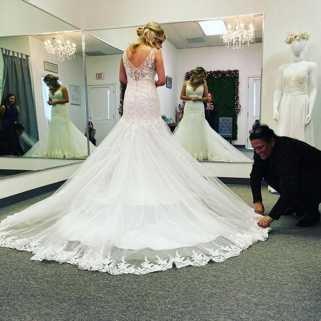 Wedding Gown Alterations (New Bride in Studio)